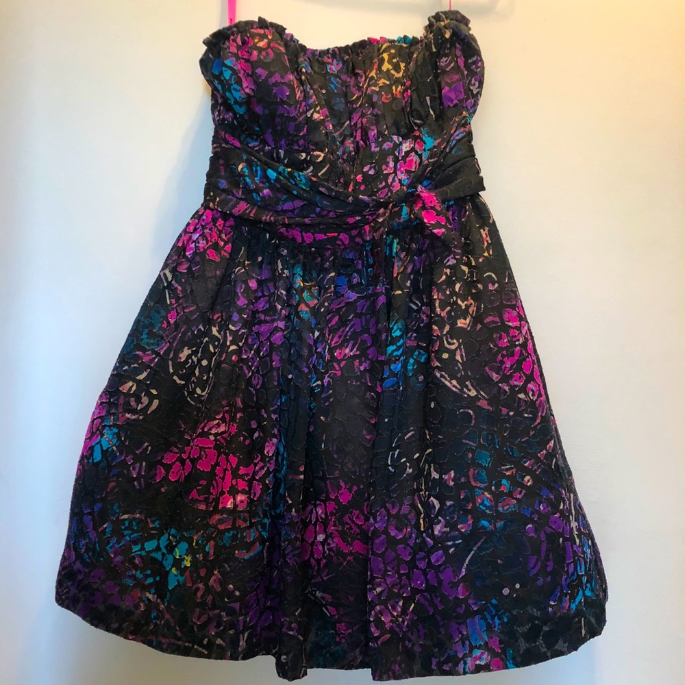 Betsy Johnson strapless tulle dress